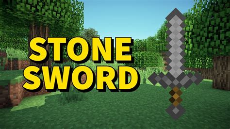 The Video Ends When I Get A Stone Sword - YouTube