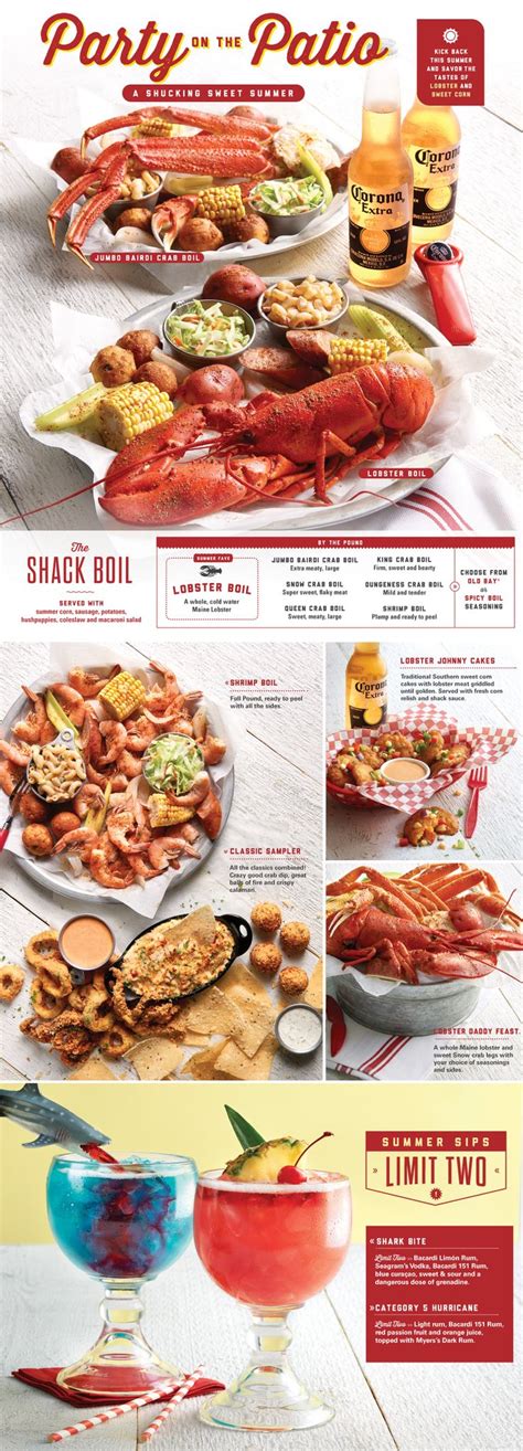 Featured Menu | Food, Good food, Joe crab shack