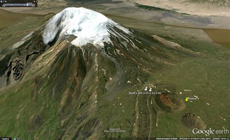 Google Earth Noah'S Ark Mount Ararat - The Earth Images Revimage.Org