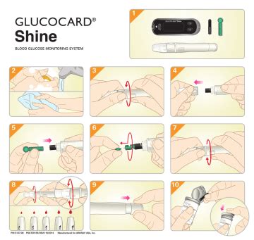 GLUCOCARD Shine Quick Reference Guide | Manualzz