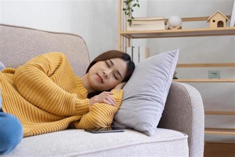 Woman Sleeping On Couch Stock Photos, Images and Backgrounds for Free ...