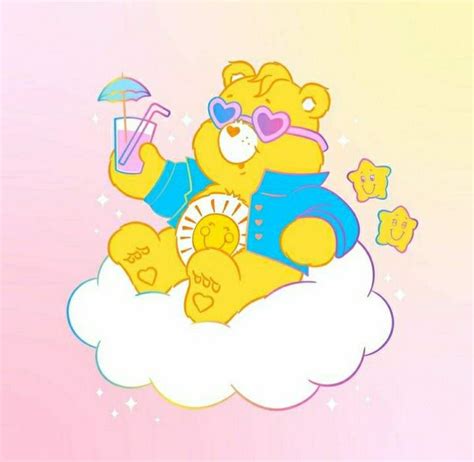 Sunshine Bear | Yellow care bear, Care bears cousins, Bear wallpaper