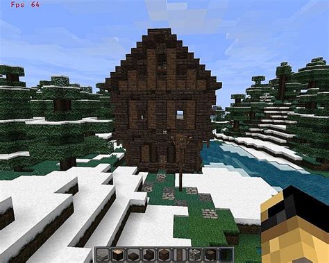 nordic house Minecraft Map