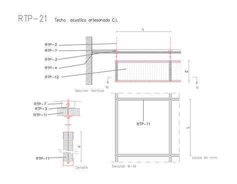 False ceiling details of plans level roof cad drawing dwg file - Cadbull