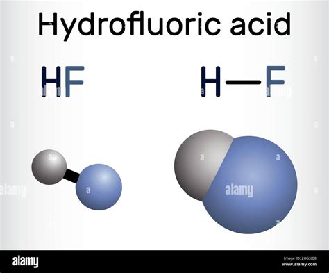 Hydrogen fluoride gas Stock Vector Images - Alamy