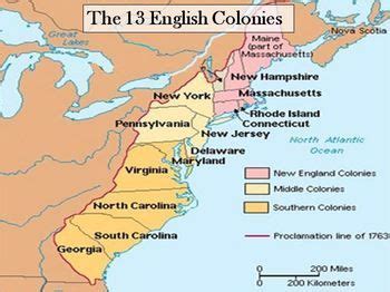 In the 1600s and 1700s the English established 13 colonies. | Southern ...