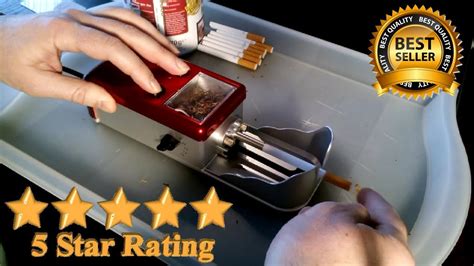 Best Electric Cigarette Rolling Machine 2024 (Easy Roller) - Review and demo! - YouTube