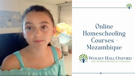 Homeschooling in Mozambique - Martina Talks About Wolsey Hall Courses - YouTube