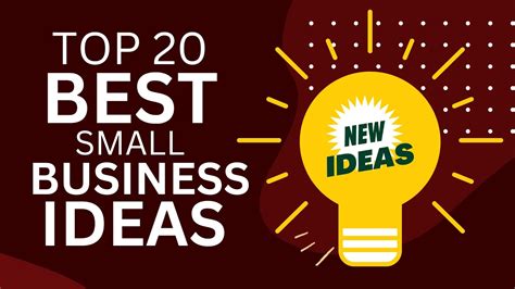 Top 20 Best Small Business Ideas to Start a New Business in 2024 - YouTube