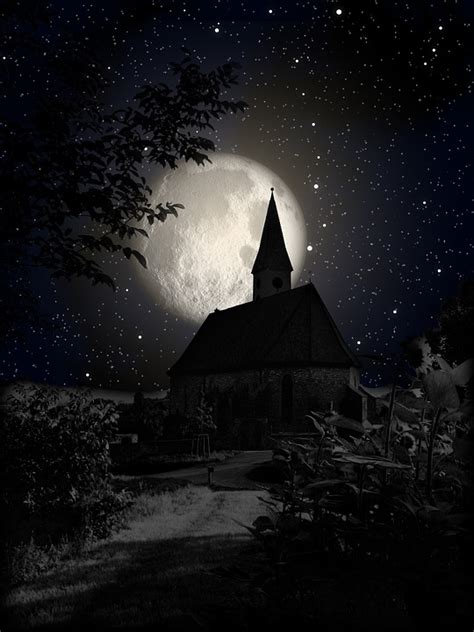 Church Moon Night · Free photo on Pixabay