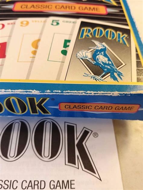 Rook Card Game 1992 Sealed Cards NOS | #1900234493