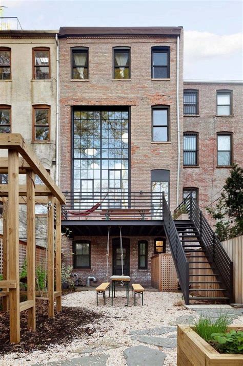 Brooklyn Family Home with a Distinct Industrial Aesthetic | Townhouse ...