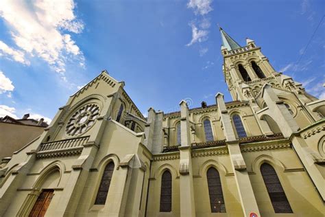 Bern Cathedral Switzerland stock image. Image of urban - 210705775