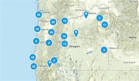 Oregon State Parks Map - Printable Map