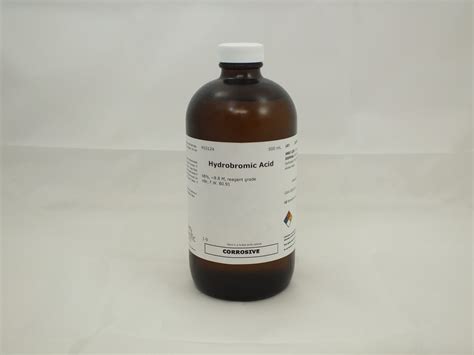 Hydrobromic Acid, 48%, reagent, 500 ml | Liberty Scientific