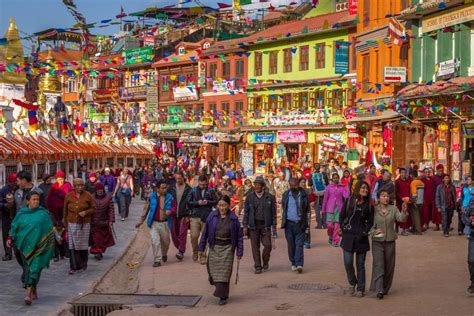 Streetlife near the Boudhanath temple, Kathmandu, Nepal | Insight ...