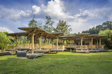 Check out this gorgeous bamboo pavilion in the Perdana Botanical ...