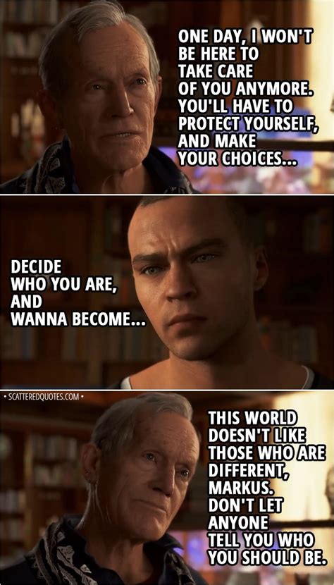 90+ Best 'Detroit: Become Human' Quotes | Scattered Quotes | Detroit ...