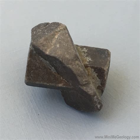 Staurolite Mineral Crystal Twins - Mini Me Geology