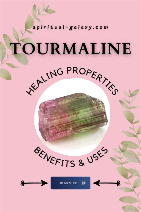 Tourmaline Meaning: Healing Properties, Benefits & Uses | Tourmaline ...