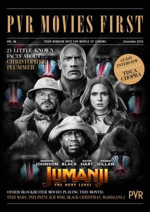 PVR Movies First - December 2019 e-magazine in English by PVR Cinemas