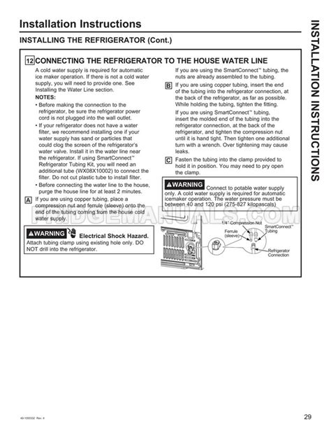 GE PVD28BYNFS Owner's Manual and Installation Instructions