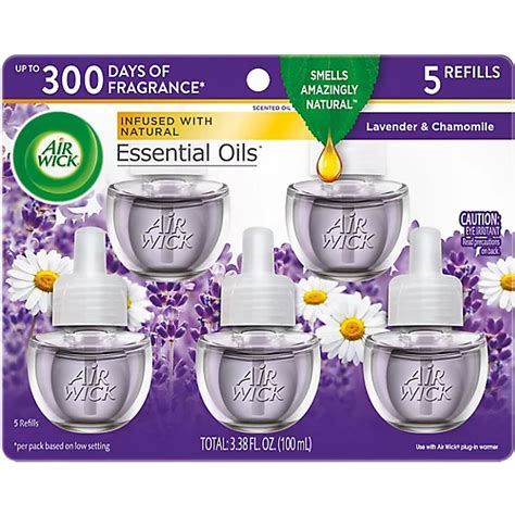 Air Wick Plug In Lavender and Chamomile Air Freshener - 5 Count - ACME Markets