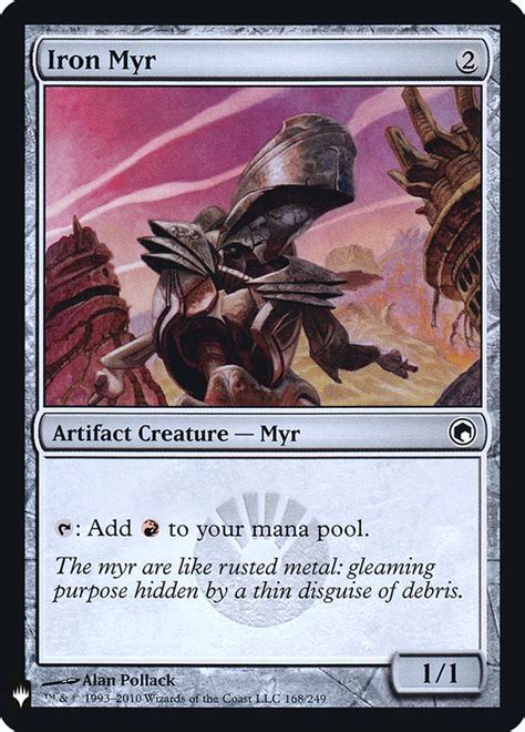 Iron Myr [FMB1 #102] - Magic: The Gathering Card