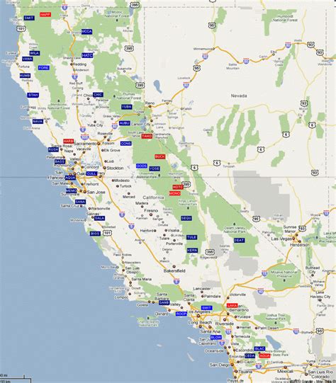 Natural Hot Springs California Map - Printable Maps