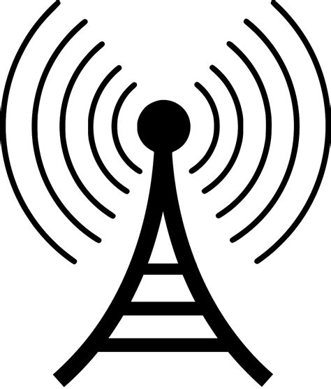 SVG > télécommunications Téléphone la tour cellulaire - Image et icône ...