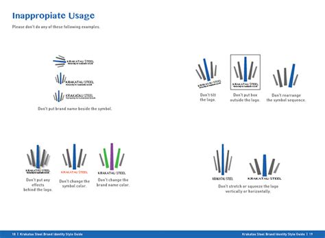 Krakatau Steel Brand Identity Style Guide on Behance