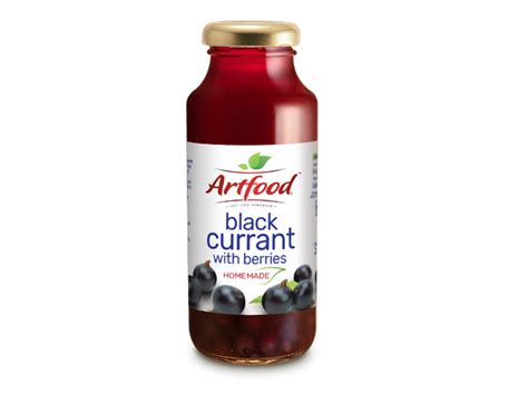 Black currant with fruit juice and fruit - Zdrava hrana - ARTFOOD ...