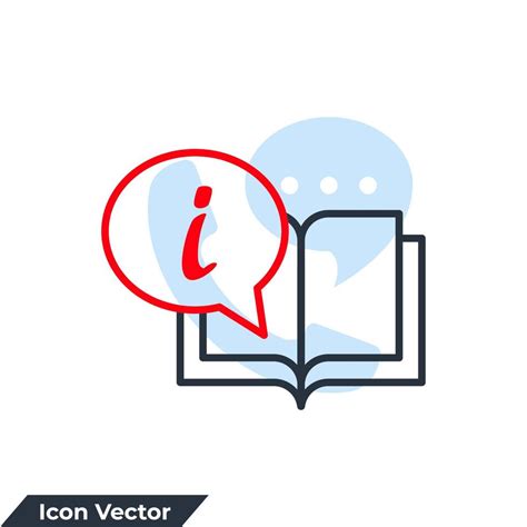 info icon logo vector illustration. Information Sign symbol template for graphic and web design ...