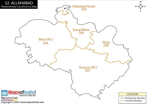 Allahabad Parliamentary Constituency Map, Election Results and Winning MP