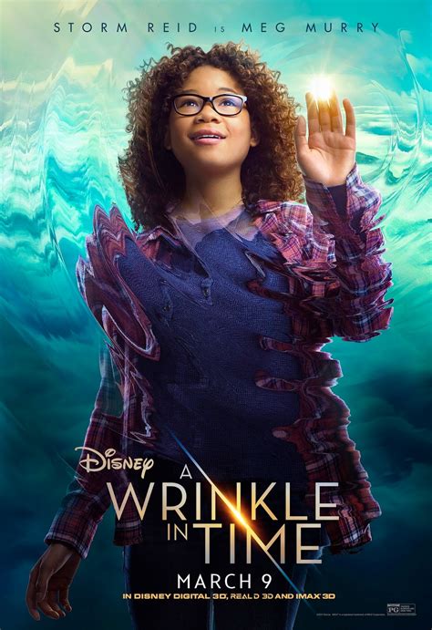 Sasaki Time: A Wrinkle In Time - Character Poster - Meg Murry