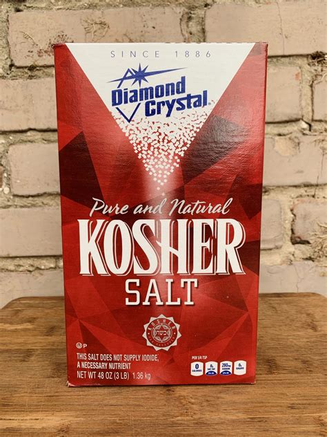 Kosher Salt, 3lb Box - Giordano Garden Groceries