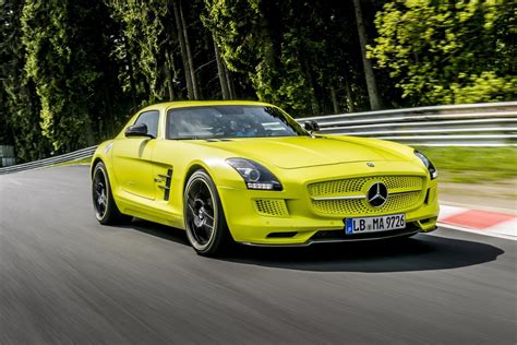 Mercedes Cars - News: SLS AMG Electric Drive sets 'Ring record