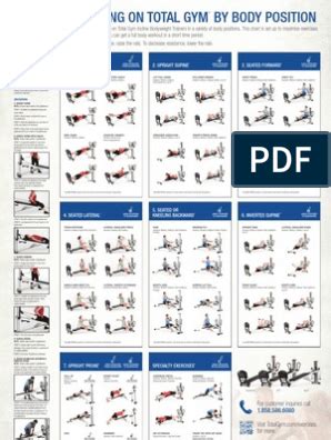 total gym 1000 | Human Leg | Arm | Total gym, Total gym exercise chart, Leg workouts gym