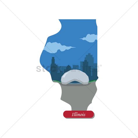 Illinois State Vector at Vectorified.com | Collection of Illinois State ...