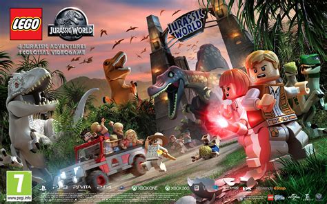 Lego Jurassic World Poster