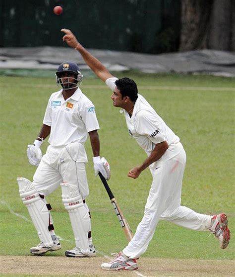 Anil Kumble bowls during a warm-up match | ESPNcricinfo.com