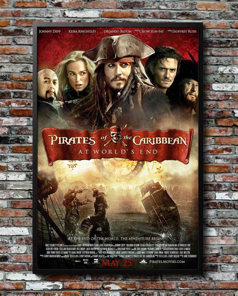 Pirates Of The Caribbean Movie Posters