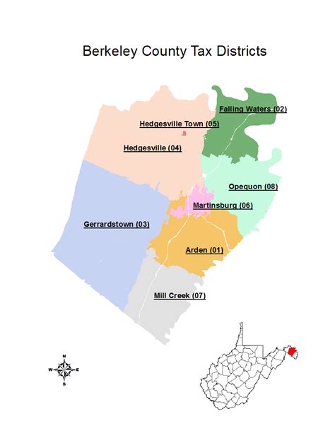 Berkeley County Wv Map - Alanna Leontyne