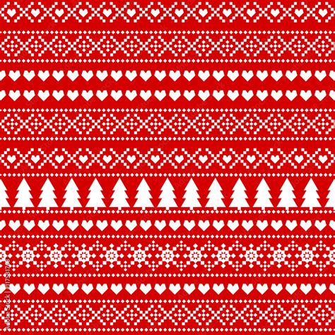 Christmas Sweater Print Wallpaper