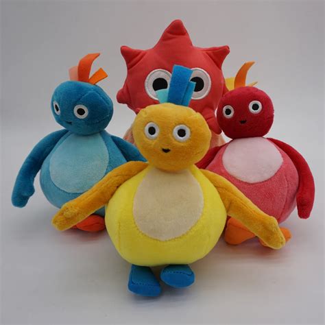 New Twirlywoos Toodloo Great Big Hoo Chick Peekaboo 4pcs plush toy gift set of 4-in Movies & TV ...