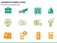 Business and Finance Icons PowerPoint | SketchBubble