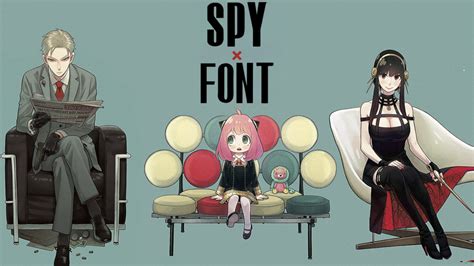 SPY - (SPYxFAMILY) Font