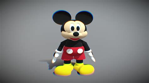 Mickey Mouse - Download Free 3D model by ukthegamerfnf2003thecool2022fan (@ukthegamerfnf2003 ...