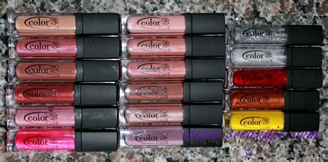 Scrangie: Color Club Lip Gloss Swatches and Review