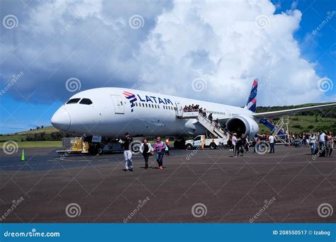 Mataveri Airport, Rapa Nui, Easter Island, Chile Editorial Photography ...